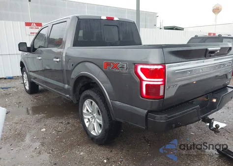 2019 Ford F-150 Platinum from USA, damaged, VIN 1FTEW1E4XKFB49005